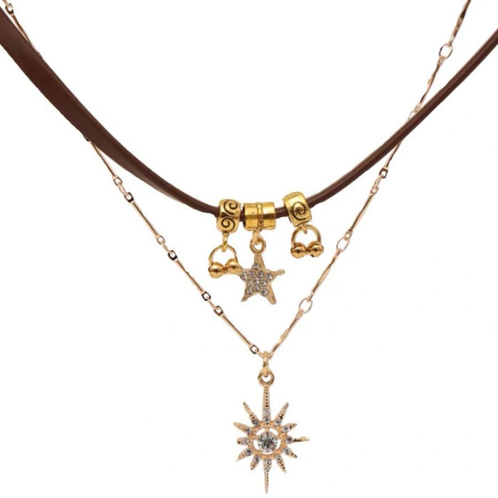 Wholesale Necklace, women's high-end, light luxury, retro collarbone chain accessory