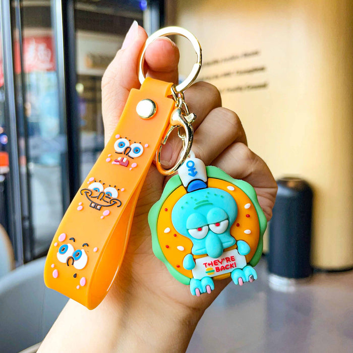 Wholesale PVC Cartoon Cute Keychain JDC-KC-LeZi025