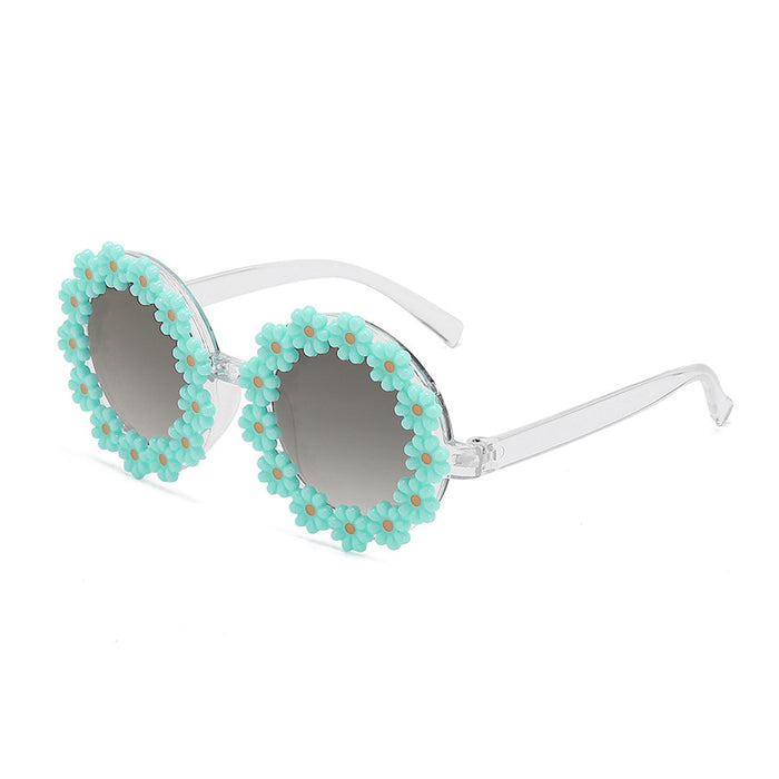 Wholesale Adult Daisy Sunglasses Cute Flower Sunglasses Sunflower Parent Child Sunglasses