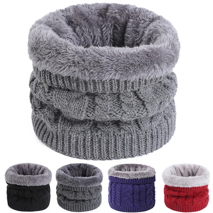 Wholesale  winter thickened fleece neck warmer neck protection