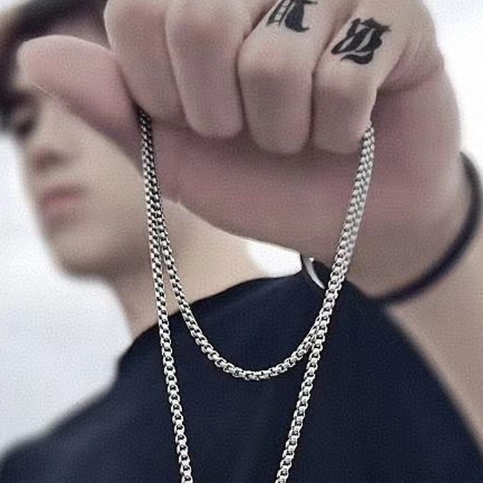 Wholesale Titanium steel Cuban chain necklace accessories Stainless steel necklace Clavicle chain