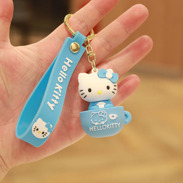 Wholesale Cartoon Doll Silicone Keychain JDC-KC-NiuTe004