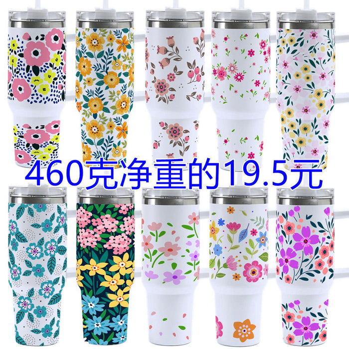 Wholesale  Cartoon Pattern 40oz Stainless Steel  Thermos ice bullies cup