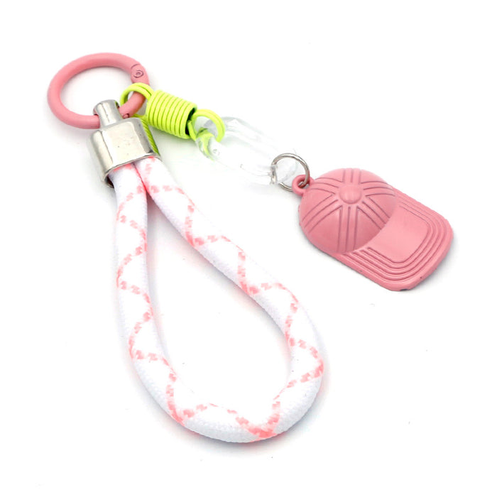 Wholesale Colorful Rope Pendant Keychain JDC-KC-QLP022