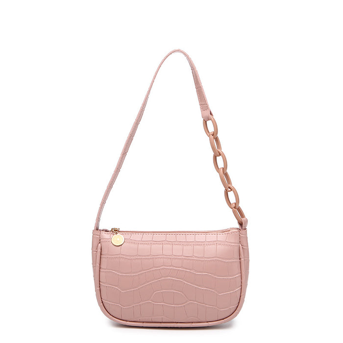 Wholesale Crocodile Pattern Underarm Bag Shoulder Bag JDC-SD-ShiCheng018