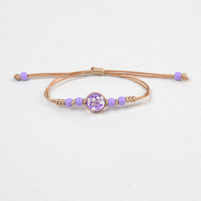 Wholesale Handmade Dried Flower Bracelet