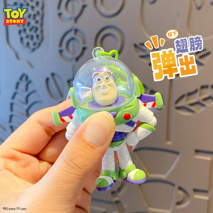 Wholesale Popping Wings Cartoon Keychain Backpack Charm For Kids Gift Bag Accessory