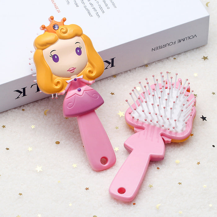 Wholesale KIDS Cartoon Plastic Anti-knot Comb JDC-CM-Lany004