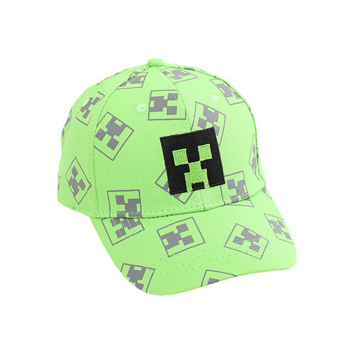 Wholesale Cross border children's embroidered baseball cap, children's flat brimmed hat, cartoon game, duckbill cap, sun hat