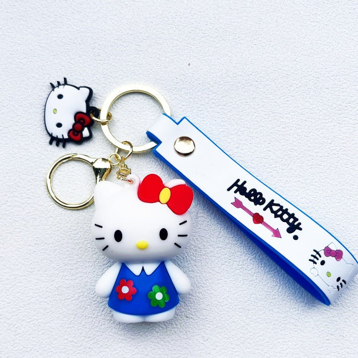 Wholesale PVC Cartoon Doll Keychain JDC-KC-WuYi029