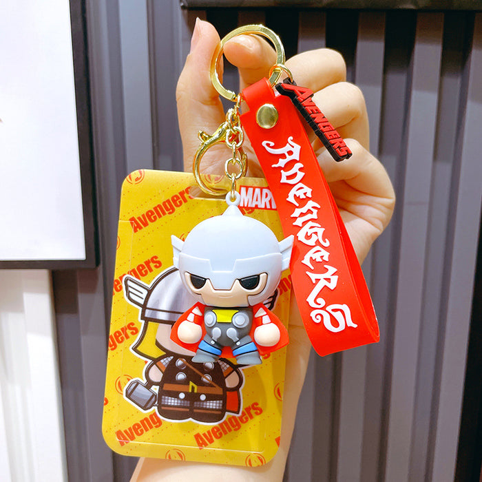 Wholesale Cartoon Glue Animation Creative Keychain JDC-KC-LeZi009