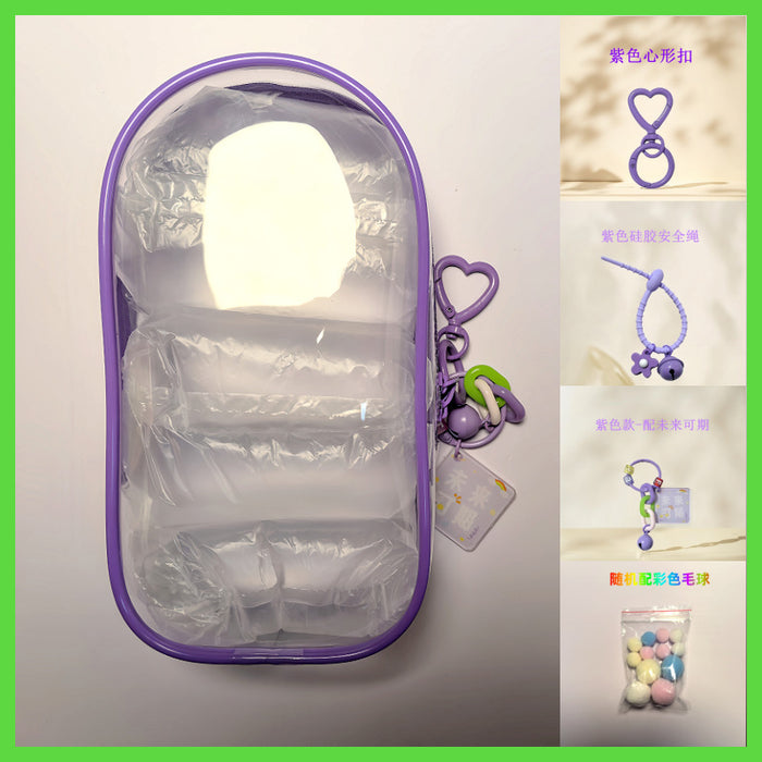 Wholesale Waler Bag PVC Transparent Doll Portable  Storage Bag