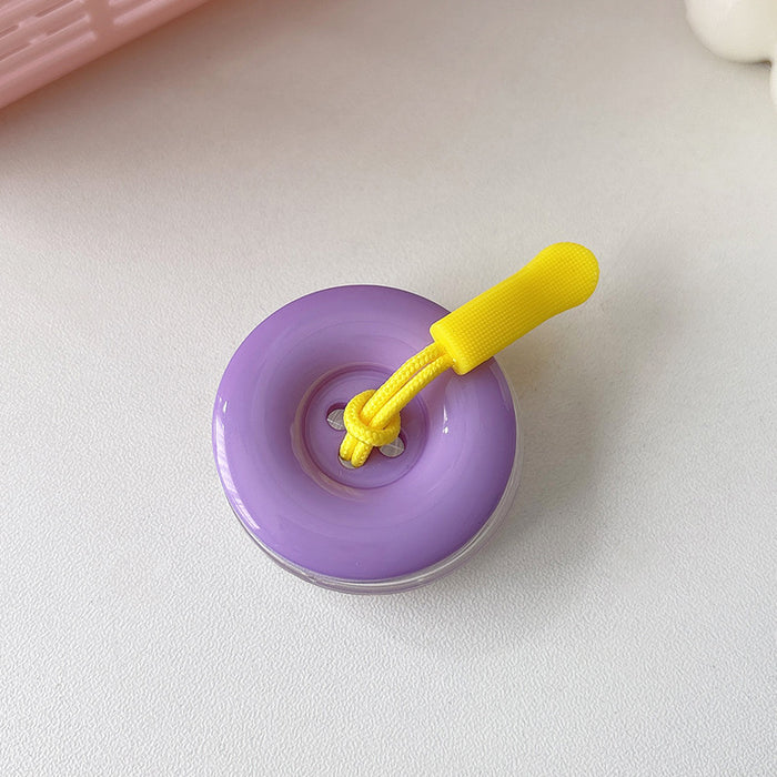 Wholesale Plastic 3D Button Retractable Phone Stand Accessory