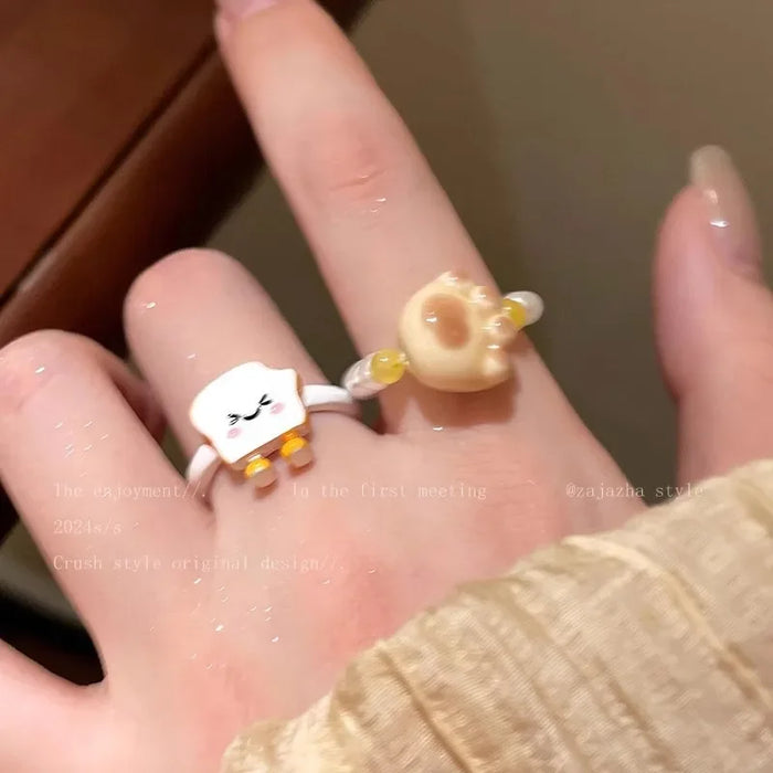 Wholesale Pearl Open Ring for Women, Light Luxury, Niche, High End, Finger Ring, Fashion and Personalized Ring