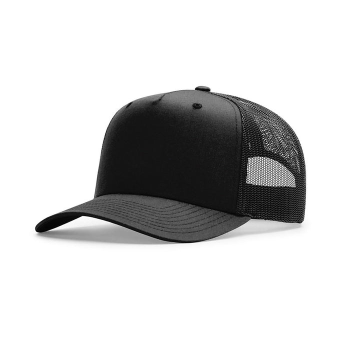 Wholesale Sunscreen breathable slightly curved baseball cap 5-piece mesh cap
