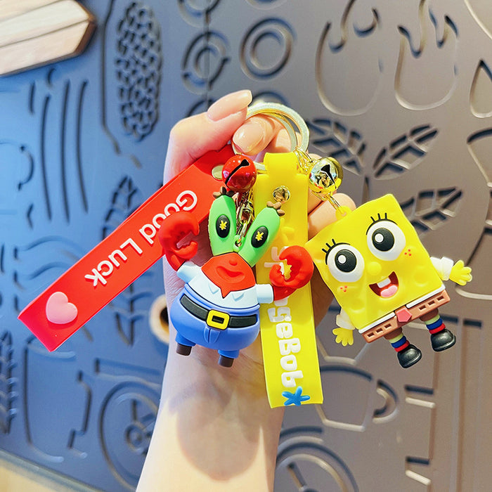 Wholesale PVC Cartoon Doll Keychain JDC-KC-HangLi001