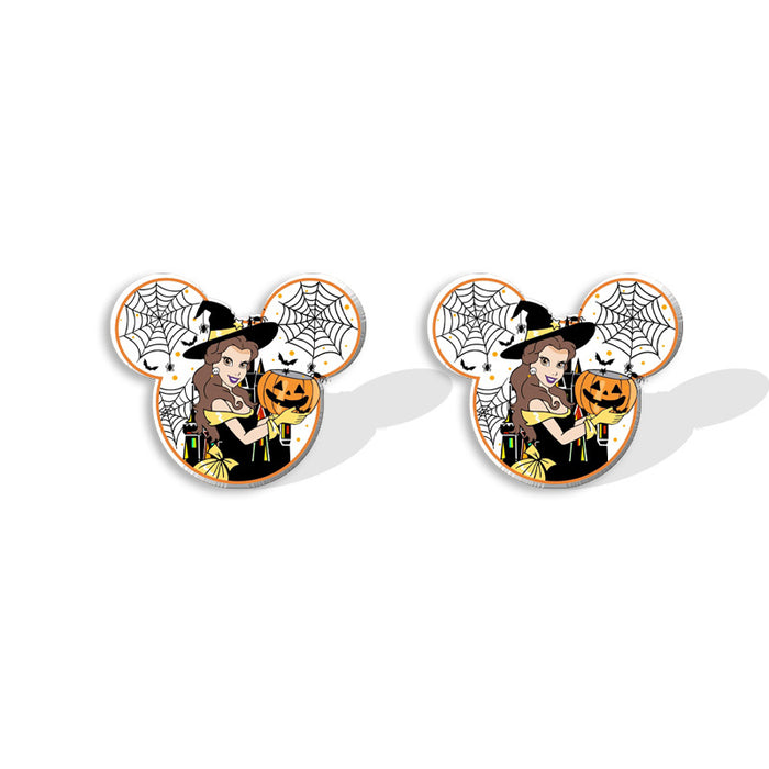 Wholesale Halloween Series Resin Earrings JDC-ES-KaLu006