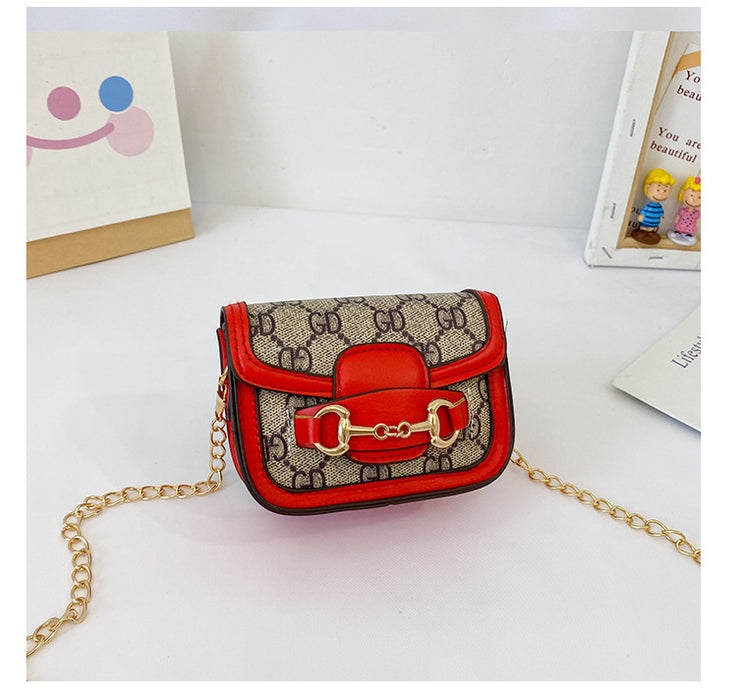 Wholesale Children's bag, fashionable single shoulder crossbody bag, coin purse