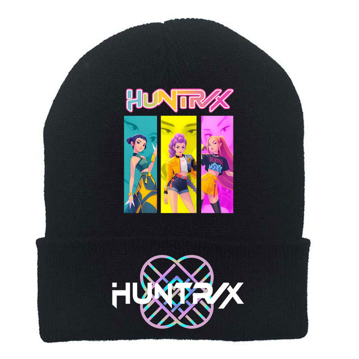 Wholesale KPOP cartoon merchandise winter warm hat