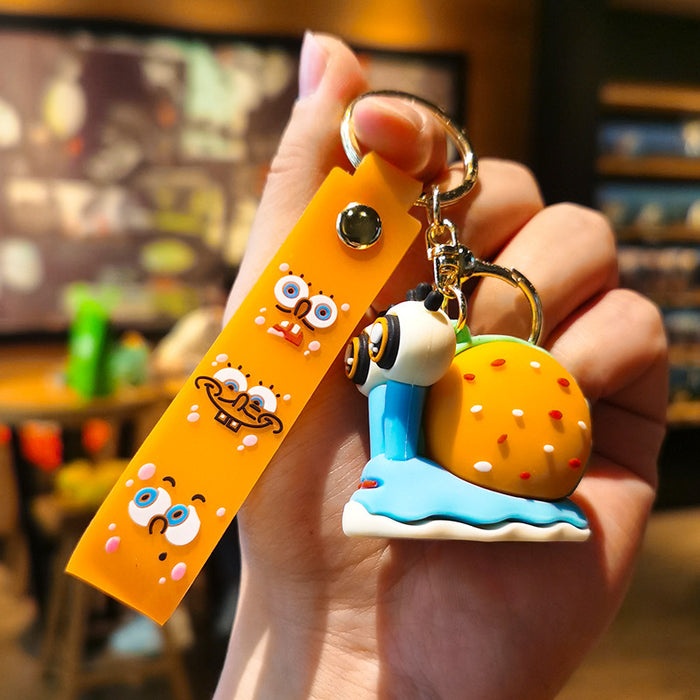 Wholesale Cartoon Doll Silicone Keychain JDC-KC-Tingm255