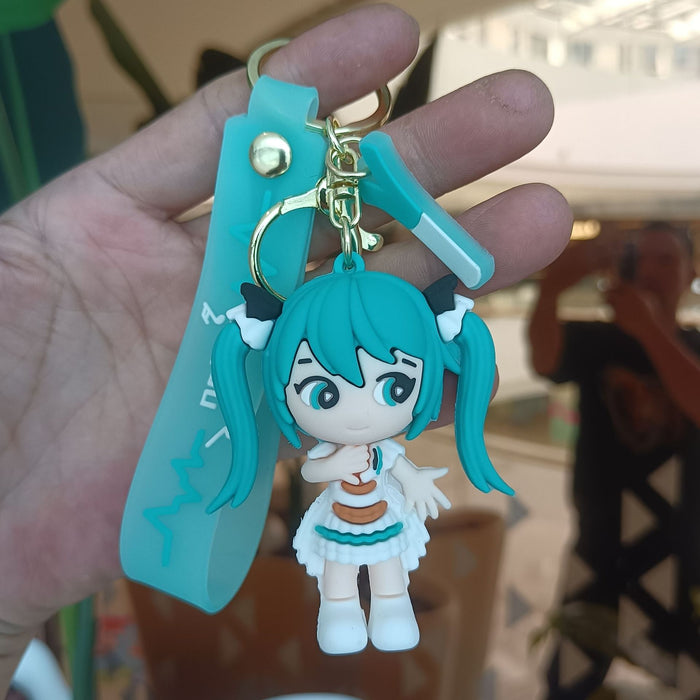 Wholesale Silicone Cartoon Figure Keychain JDC-KC-YiChang013