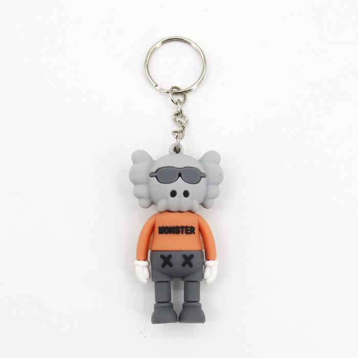 Wholesale Simple Cute Doll Bear Pendant Keychains