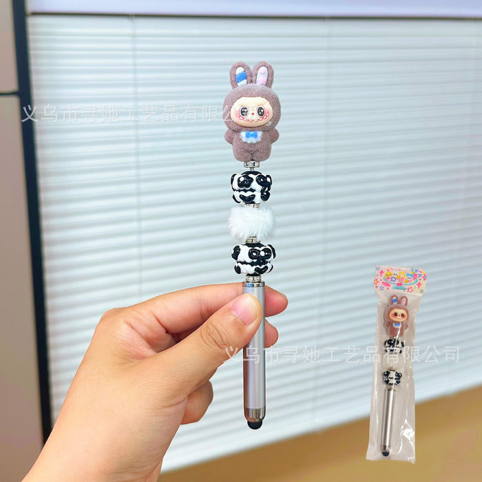Wholesale DIY Cute Beaded Pen for Mobile Phones and Tablets Touch Screen Gel Ballpoint Pen