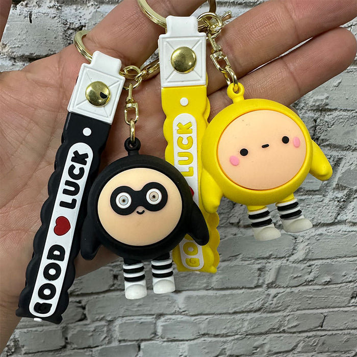 Wholesale PVC Cartoon Doll Keychain JDC-KC-XingS024