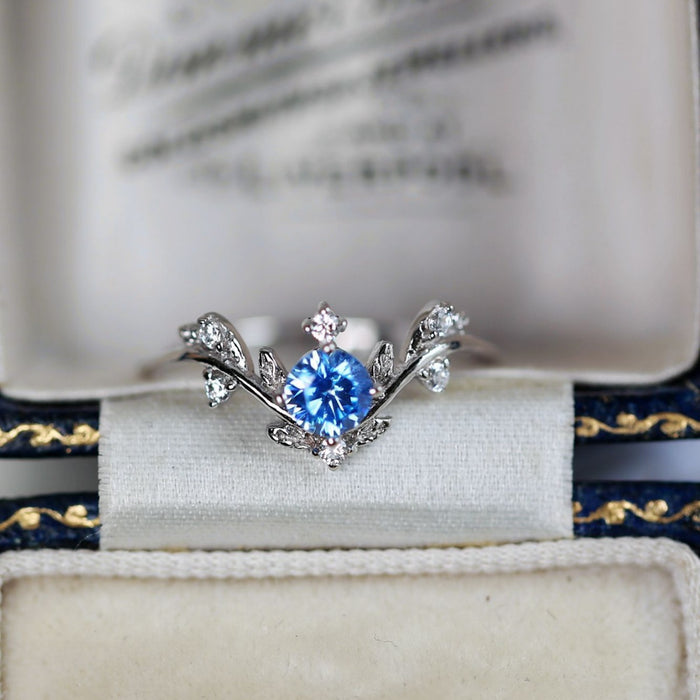 Wholesale Original niche natural stone light luxury versatile simple ring