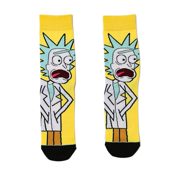 Wholesale Cotton socks,  anime-style mid-calf socks