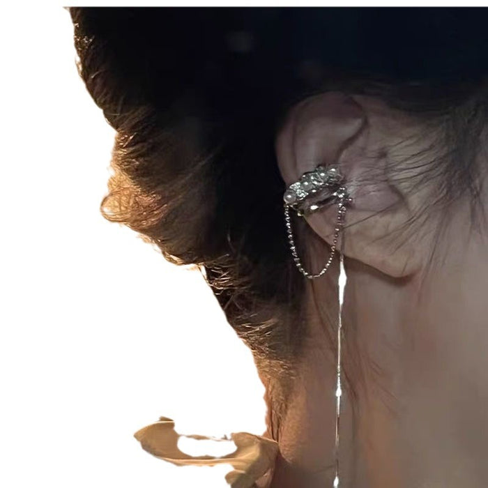 Wholesale Ear bone clip with niche design, versatile and personalized, no ear hole ear bone clip
