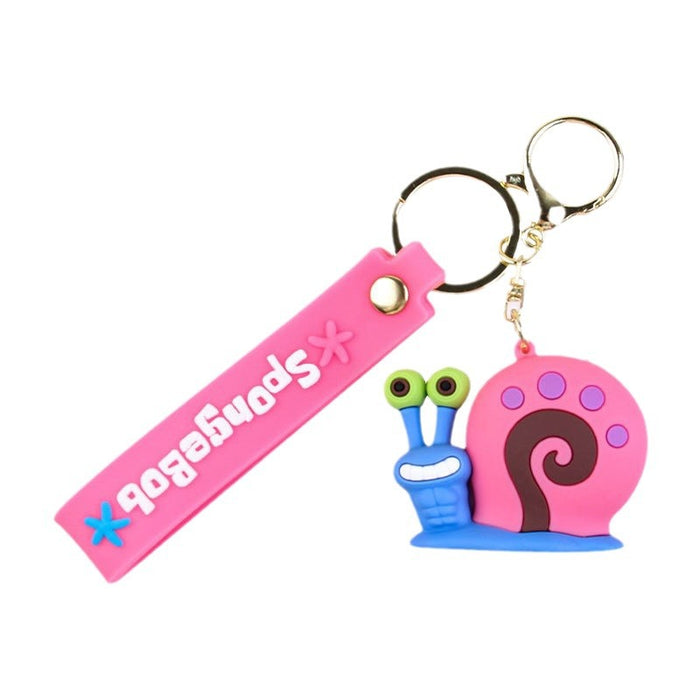 Wholesale Silicone Cute Cartoon Keychain JDC-KC-Chaow006