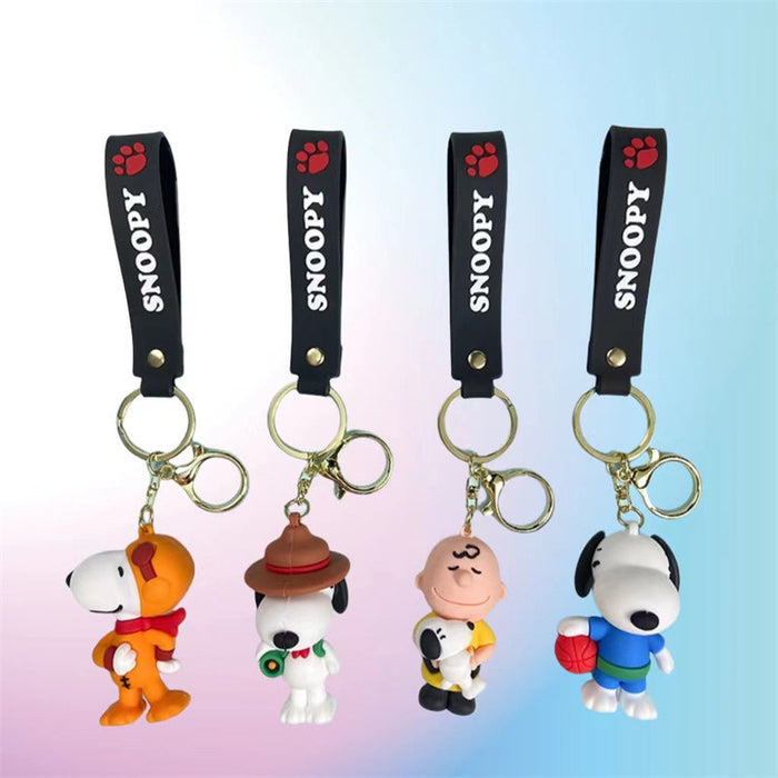 Wholesale PVC Cartoon Doll Keychain JDC-KC-BaoDou008