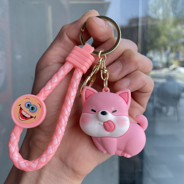 Wholesale Cartoon keychain, cute cartoon doll, car keychain, couple's bag, pendant, small gift wholesale