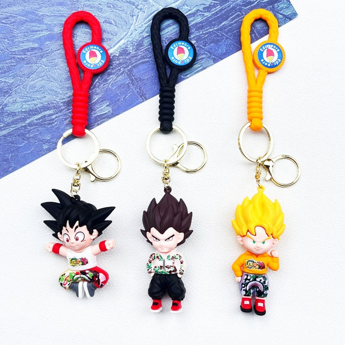 Wholesale PVC Cartoon Doll Keychain JDC-KC-WuYi206