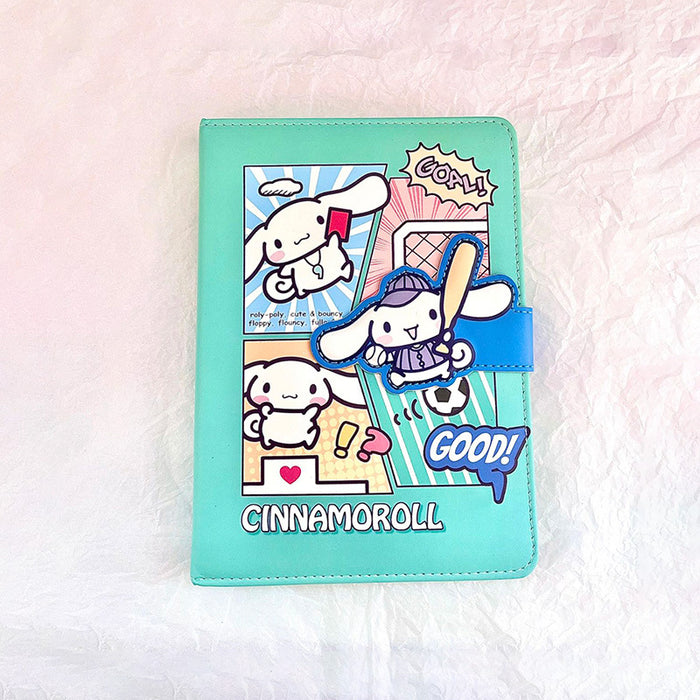 Wholesale Cute Cartoon Print Magnetic Buckle Notebook