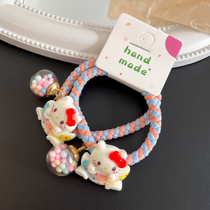 Wholesale Cartoon Braided Children Plastic Hair Band JDC-HS-Leiyang001