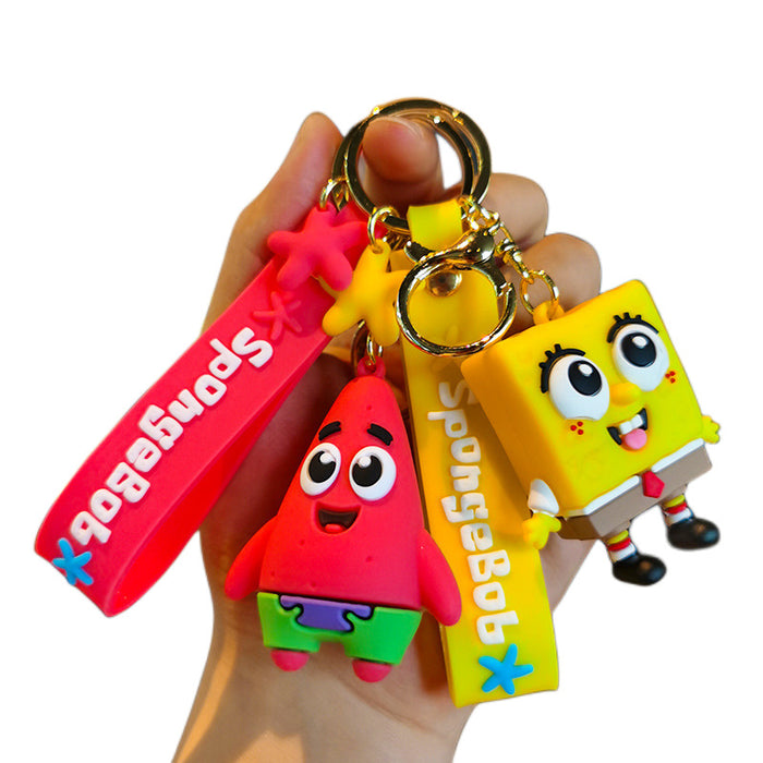 Wholesale PVC Cartoon Cute Doll Keychain JDC-KC-Yid025