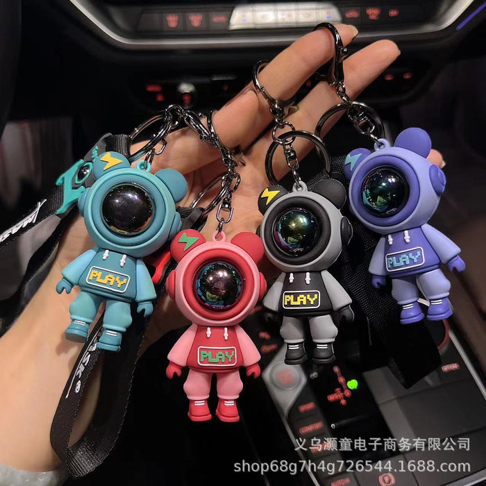 Wholesale Cartoon  Keychain Car Bag Hanging  Small Gift Couple Keychain