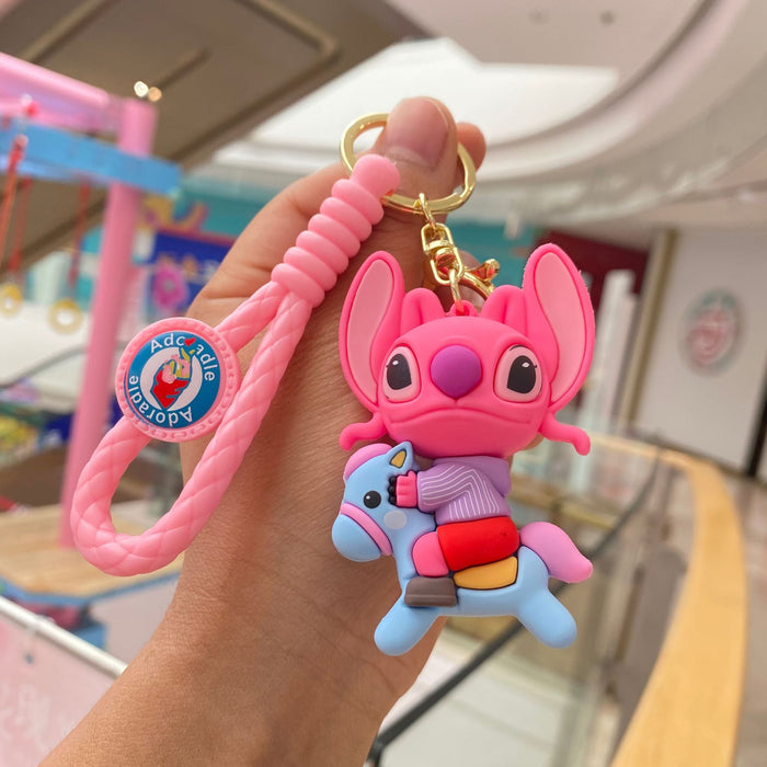 Wholesale Creative cartoon funny Keychain doll bag pendant