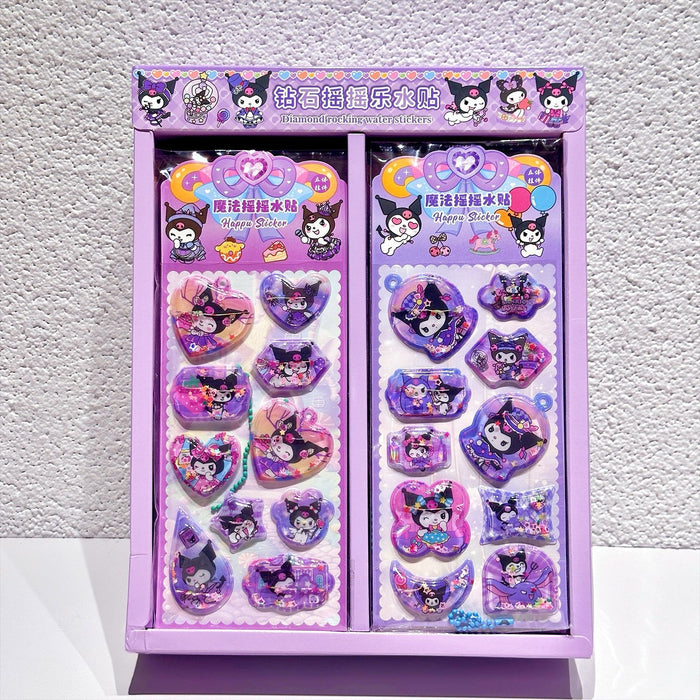 Wholesale Cute Stickers Shake Water Stickers Cartoon Fun DIY Stereo Stickers
