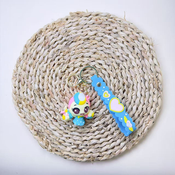 Wholesale Cute Cartoon 3D Keychain Pendant PVC Bag Charm Backpack Accessory Party Gift
