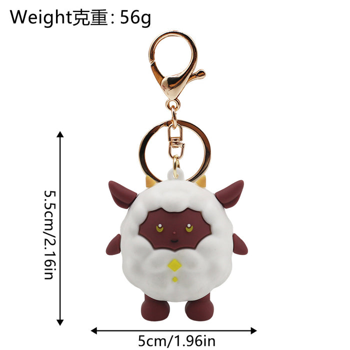 Wholesale Cartoon Cute Anime PVC Keychains JDC-KC-HaoAn007