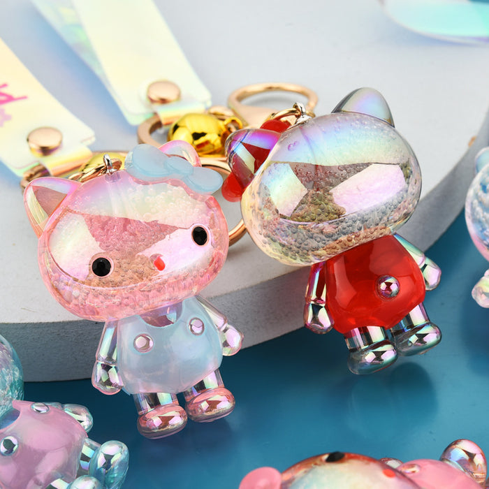 Wholesale Acrylic Cartoon Doll Keychain JDC-KC-WoA034