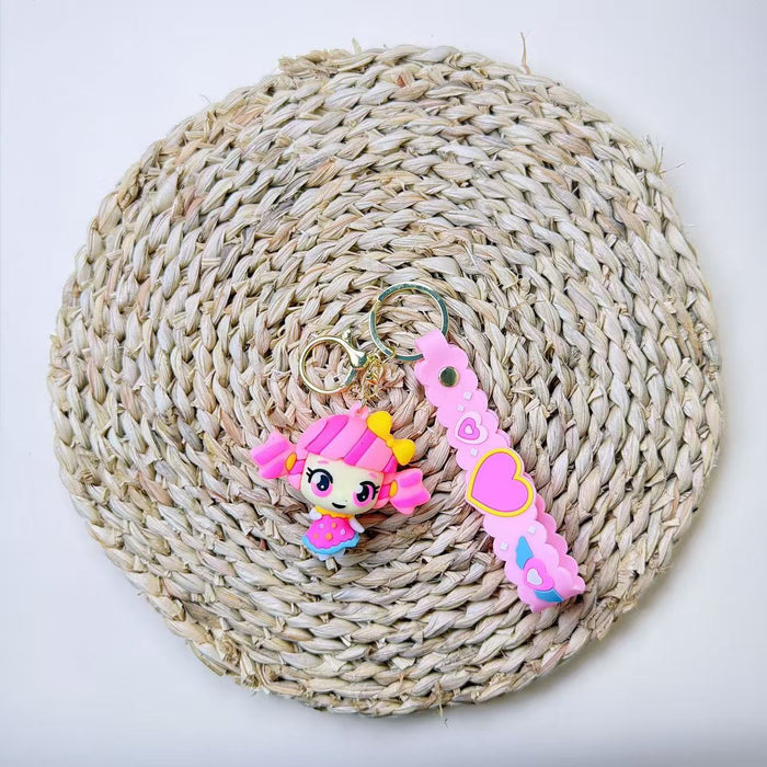 Wholesale Cute Cartoon 3D Keychain Pendant PVC Bag Charm Backpack Accessory Party Gift