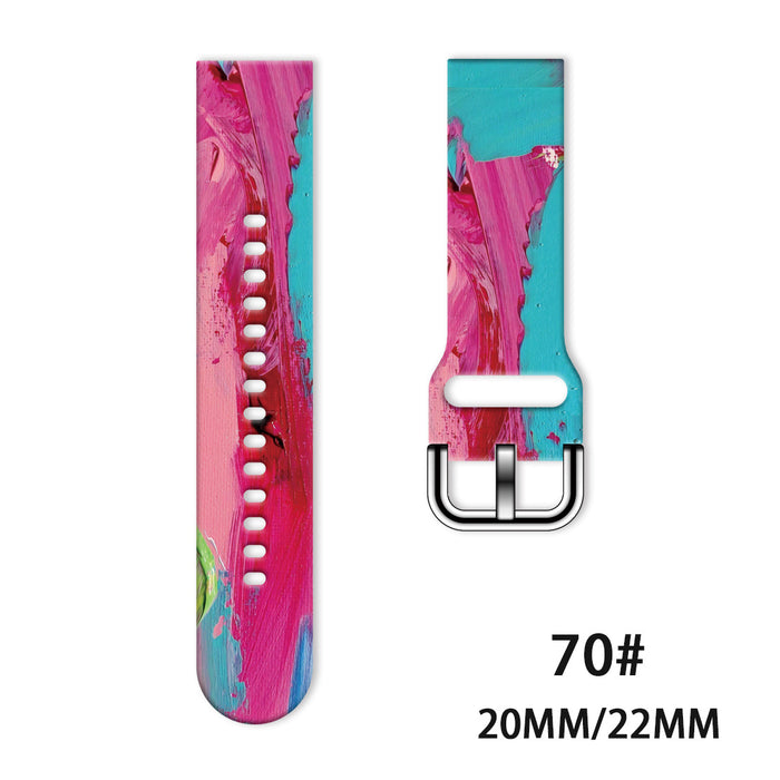 Wholesale Printed Tpu Watch Strap Wrist Strap JDC-WD-NuoQi052