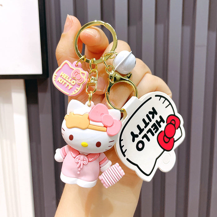 Wholesale Cartoon Doll PVC Keychain (s) JDC-KC-YuanD005