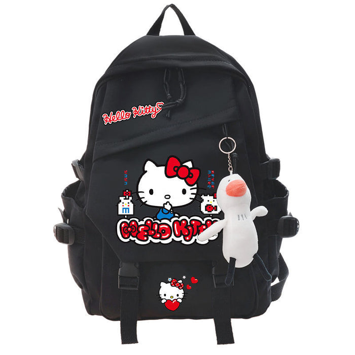 Wholesale Cat-themed large-capacity double-shoulder backpack for elementary school students