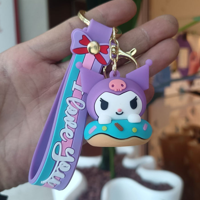 Wholesale Silicone Cartoon Doll Keychain JDC-KC-YiChang011