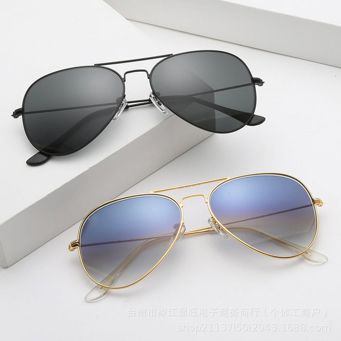 Wholesale Aviator Sunglasses Tempered Style 3025 Women 3026 Men Driving Toad Glasses